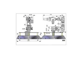 Dagu 6 degree of freedom robot arm - dimensions